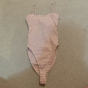 Stripped bodysuit